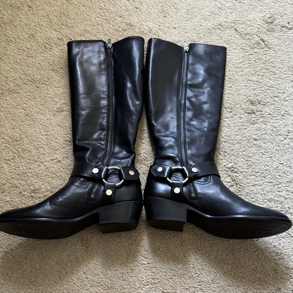 Frye Carson Harness Tall Boots - Picture 2 of 5